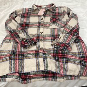 Plaid shacket